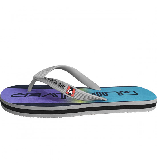 Chinelo Quiksilver Molokai Holmes Cinza Escuro - 3