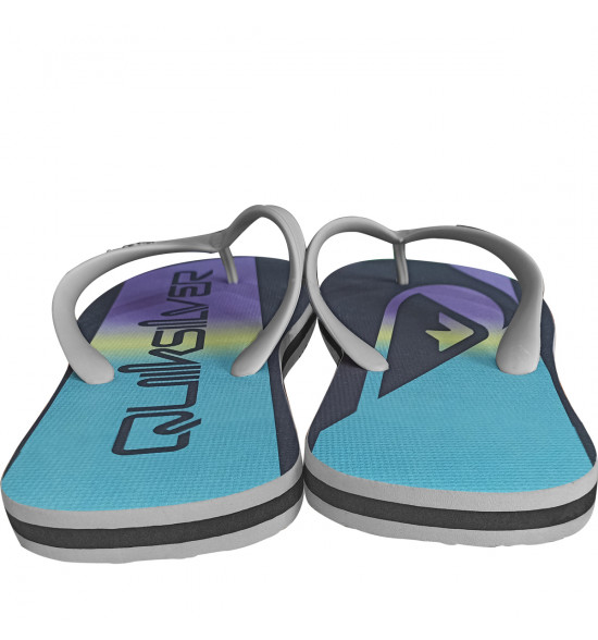 Chinelo Quiksilver Molokai Holmes Cinza Escuro - 4