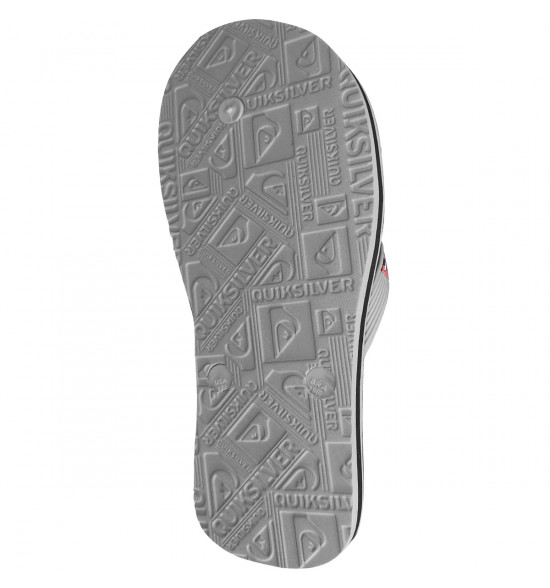 Chinelo Quiksilver Molokai Holmes Cinza Escuro - 5