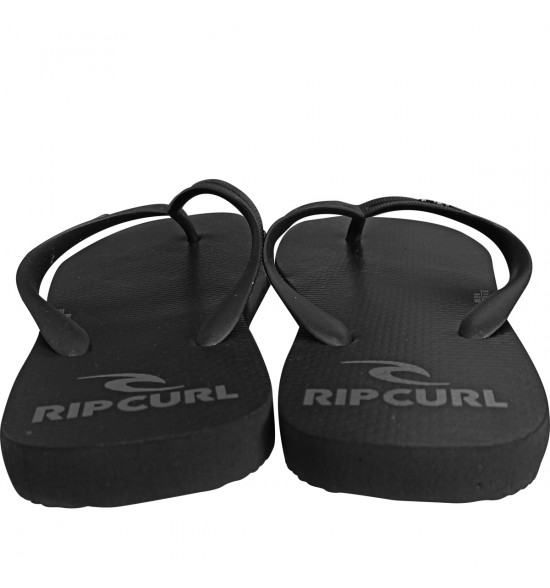 Chinelo Rip Curl Brand Logo Black - 4
