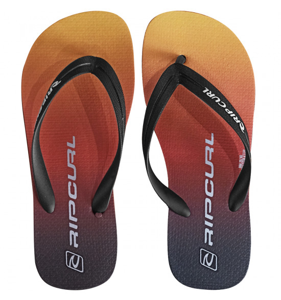 Chinelo Rip Curl Max Shock Degradê Orange
