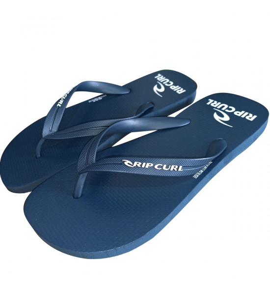 Chinelo Rip Curl Brand Logo Navy - 2