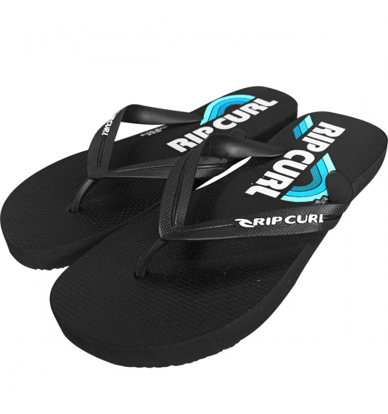 Chinelo Rip Curl Surf Revival Logo Black - 2