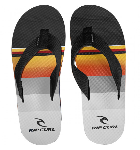 Chinelo Rip Curl Bob Cush Black Orange