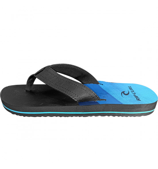 Chinelo Rip Curl Ripper Blue Black - 3