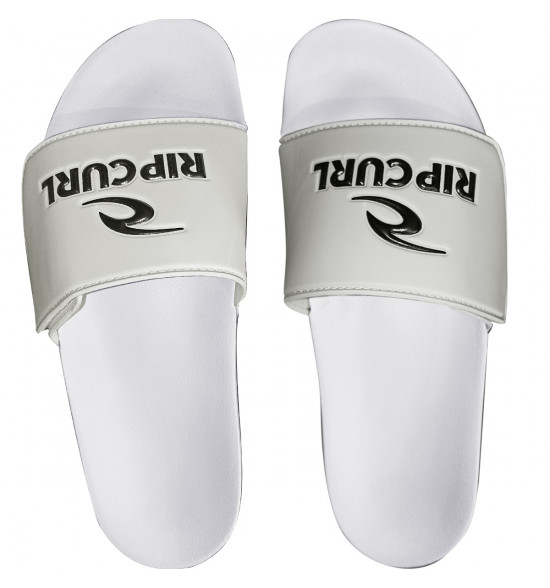 Chinelo Rip Curl Corp Slide com Velcro White