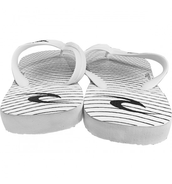 Chinelo Rip Curl Tunnels White - 4