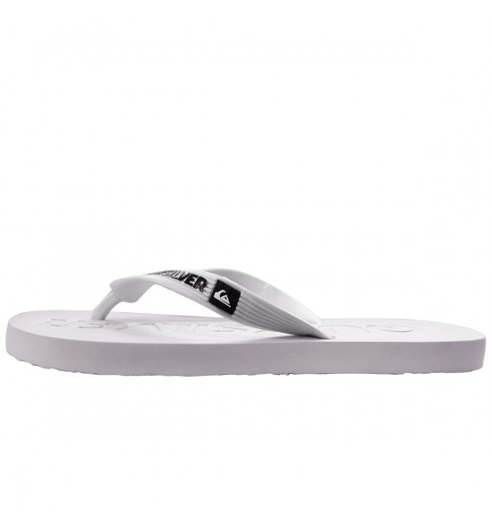 Chinelo Quiksilver Molokai Debossed Branco - 3