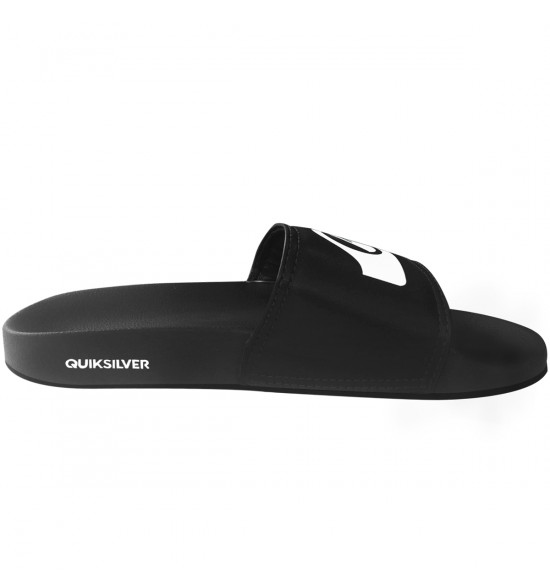 Chinelo Quiksilver Slide Logo Preto - 3