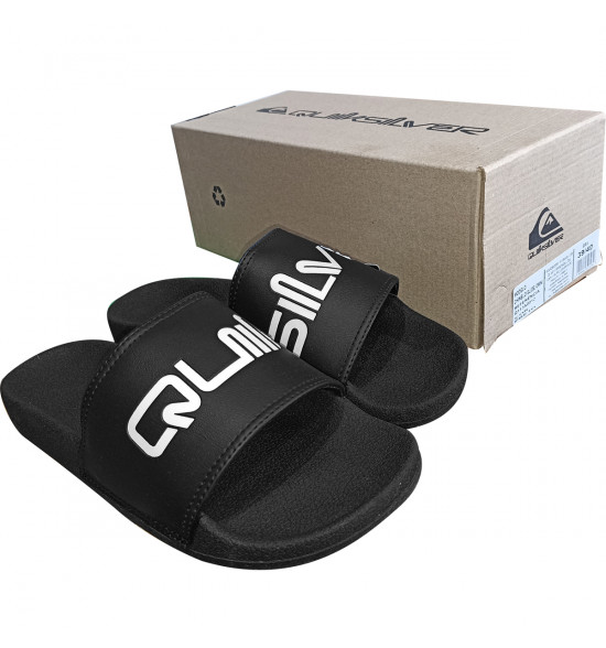 Chinelo Quiksilver Slide Omni Preto - 6