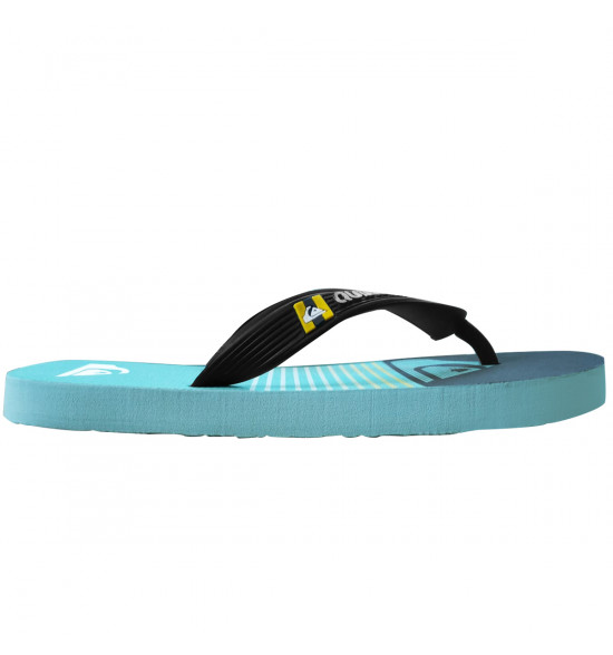 Chinelo Quiksilver Molokai Slab Stripe Azul Claro - 3