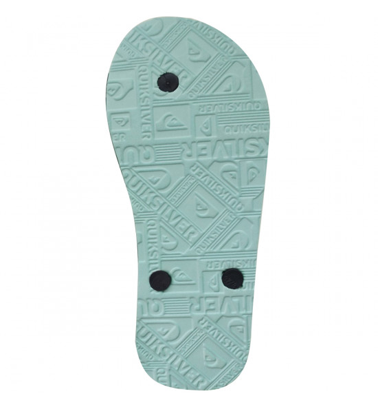 Chinelo Quiksilver Molokai Slab Stripe Azul Claro - 5