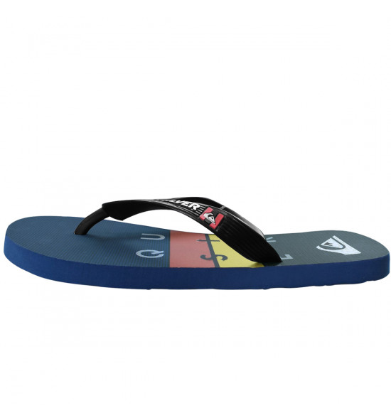 Chinelo Quiksilver Molokai WordBlock Azul Marinho - 3