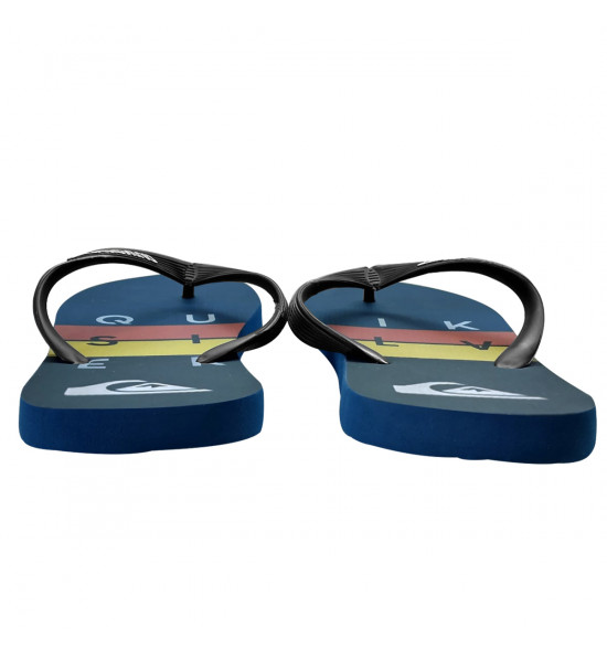 Chinelo Quiksilver Molokai WordBlock Azul Marinho - 4
