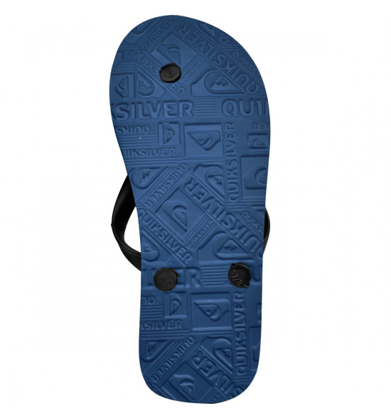 Chinelo Quiksilver Molokai WordBlock Azul Marinho - 5