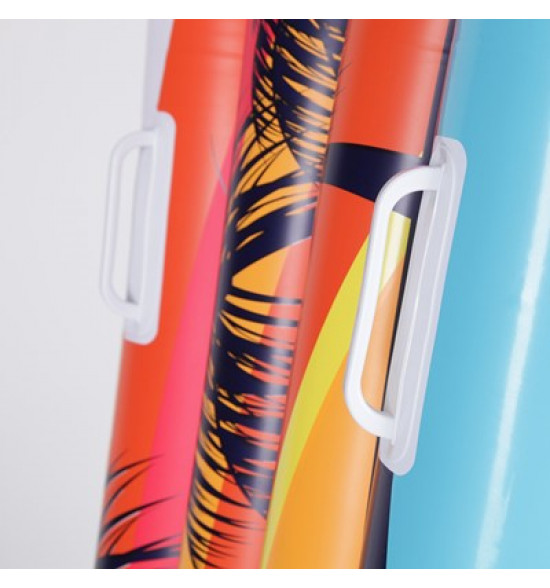 Praia Colchão Inflável Mormaii com Alças Paradise Trees - 5