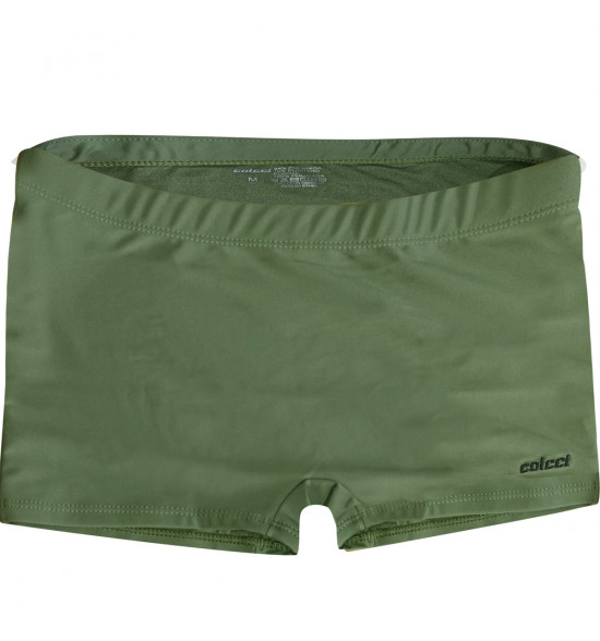 Sunga Boxer Mash Colcci Logo Bordado Verde Militar
