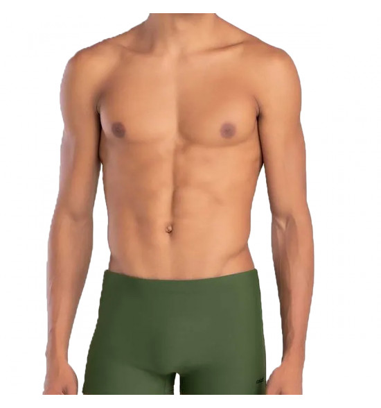 Sunga Boxer Mash Colcci Logo Bordado Verde Militar - 3