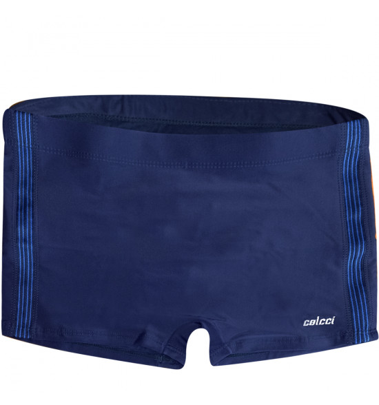 Sunga Boxer Mash Colcci Azul Marinho com Fita Lateral