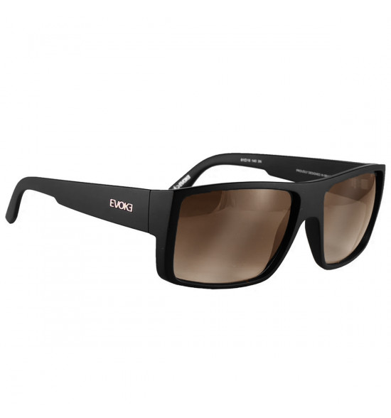 Óculos Evoke Code BRA12 Matte Black/Lente Brown Gradient