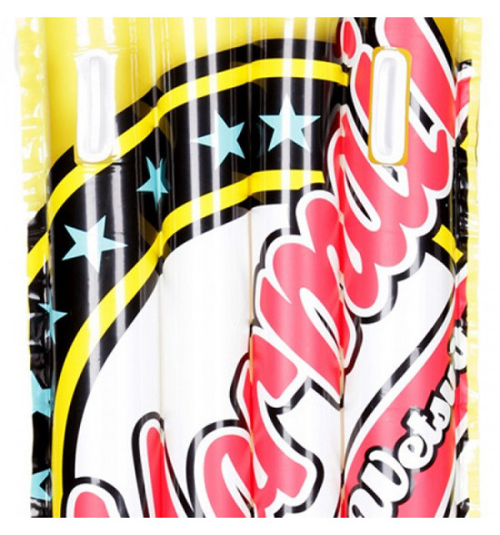 Praia Colchão Inflável Mormaii Amarelo com Alça - 3