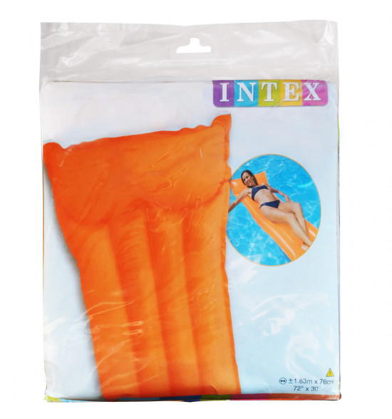 Colchão Inflável Alma de Praia Neon Laranja - 3