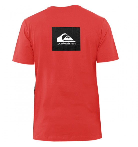 Camiseta Quiksilver Omni Square Vermelha - 2