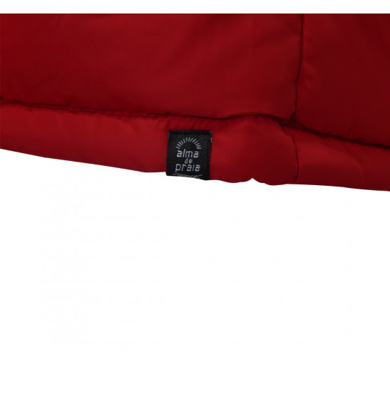 Colete Jaqueta Alma de Praia Street Fight Vermelho - 5