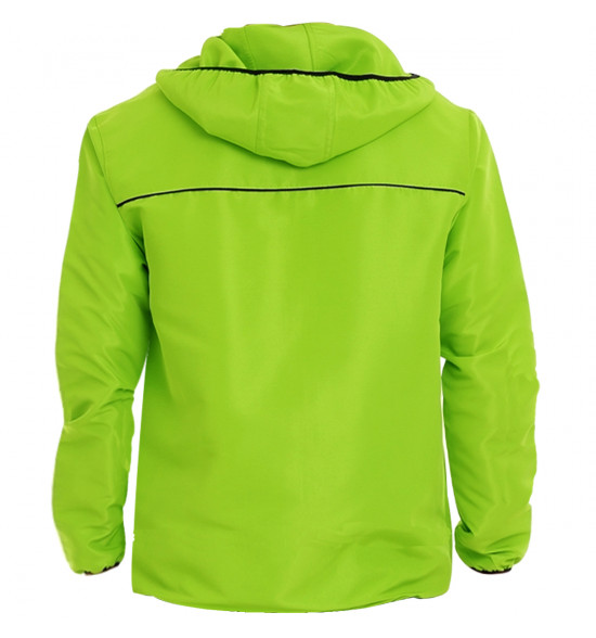 Jaqueta Quiksilver Windbreaker Solid Verde Neon - 3