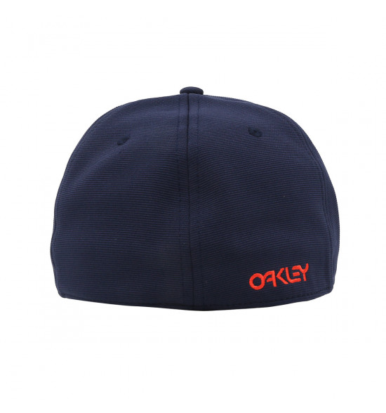 Boné Oakley 6 Panel Stretch Metallic Hat Azul - 3