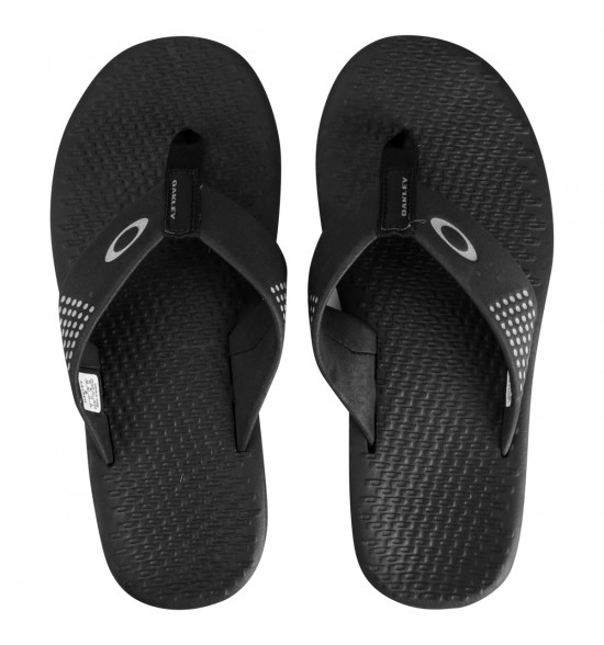 Chinelo Oakley Lines Preto