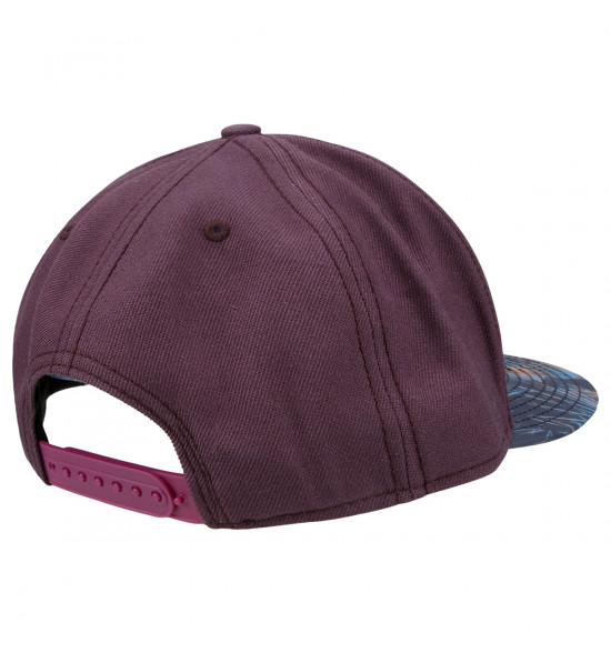 Boné Oakley Ellipse Print Snap-back Roxo Grafitado - 2