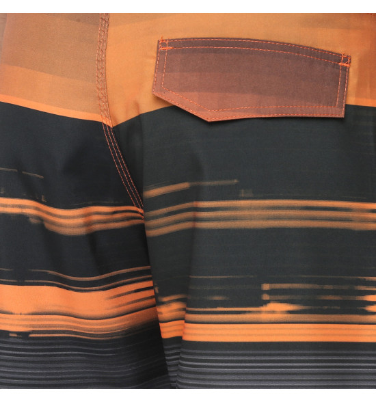 Bermuda Água Oakley Shipwrecks Laranja Com Preto - 3