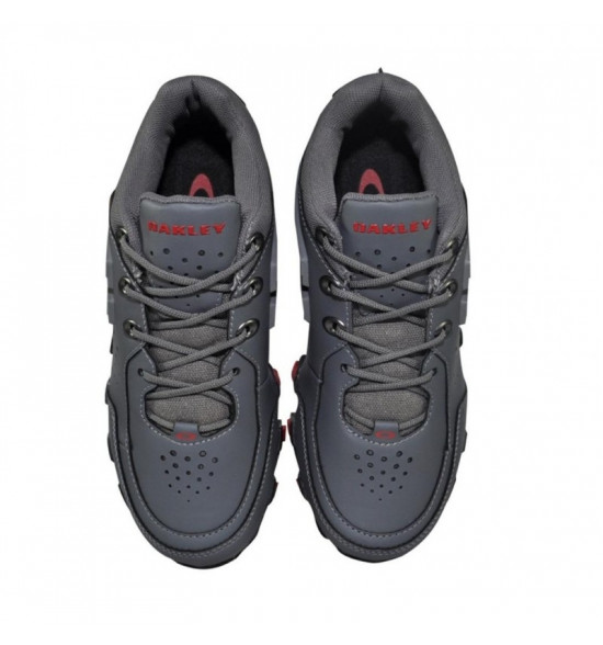 Tênis Oakley Teeth Razor Vermelho e Cinza - 4