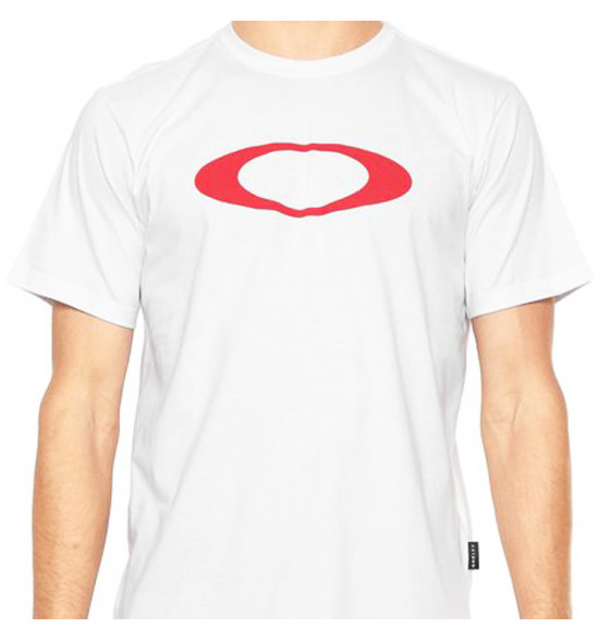 Camiseta Oakley O Ellipse Tee Branca - 3