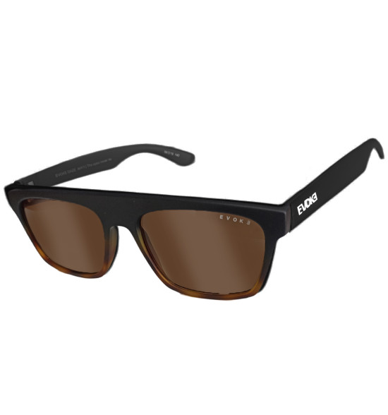 Óculos Evoke Daze A21 Black Turtle /Lente Matte Black Brown