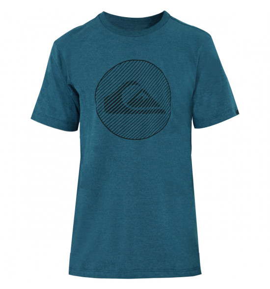 Camiseta Quiksilver Informal Disco Azul
