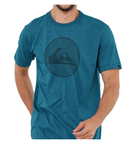 Camiseta Quiksilver Informal Disco Azul - 3