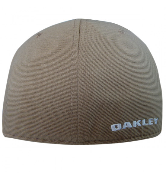 Boné Oakley Tincan Cap Rye Khaki com Branco - 2