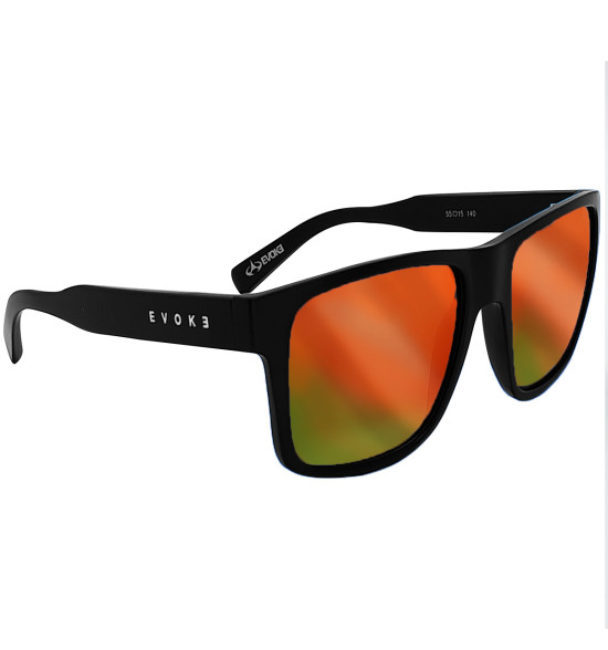 Óculos Evoke For You DS12 BR11 Black Matte/Lente Ruby Espelhada