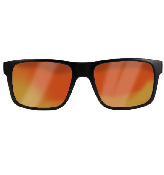 Óculos Evoke For You DS12 BR11 Black Matte/Lente Ruby Espelhada - 3