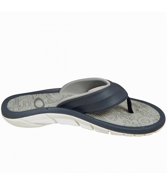 Chinelo Oakley Super Coil 15 Azul com Branco - 5