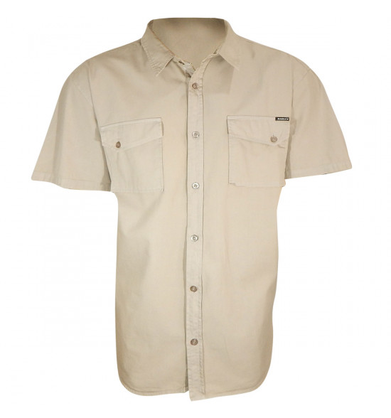 Camisa Oakley Bristal Shirt Marrom LIQUIDAÇÃO