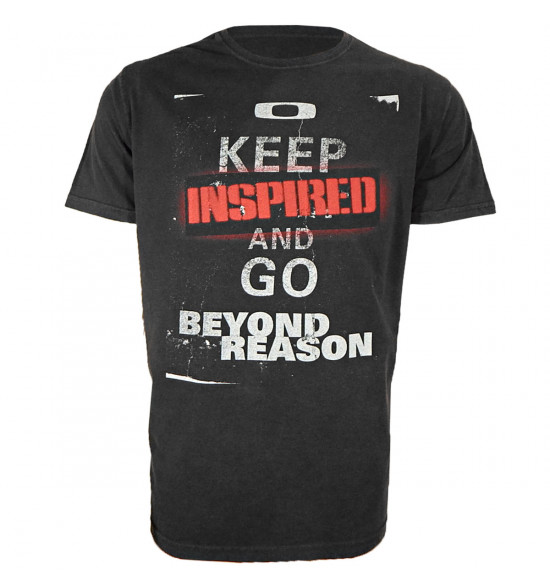 Camiseta Oakley Keep Inspired PROMOÇÃO Ultima Peça tam GG