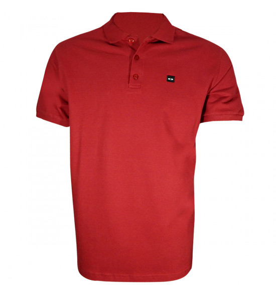 Camisa Polo Oakley Essential Bordo PROMOÇÃO Ultima Peça tam G