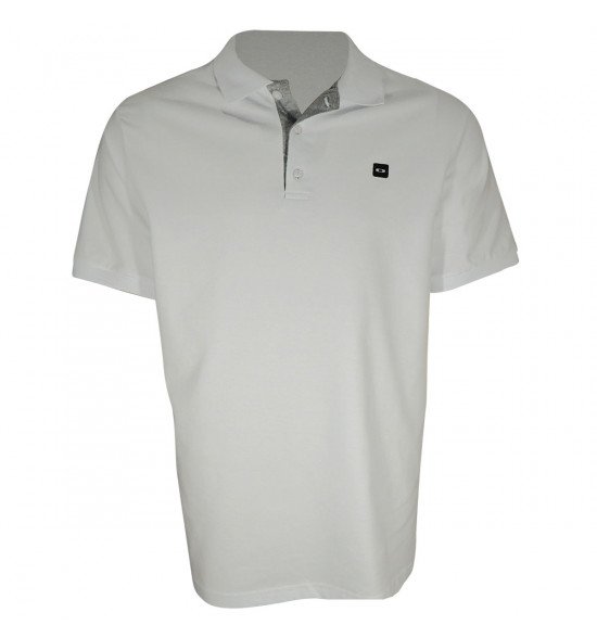 Camisa Polo Oakley Essential Branca PROMOÇÃO Ultima Peça tam G