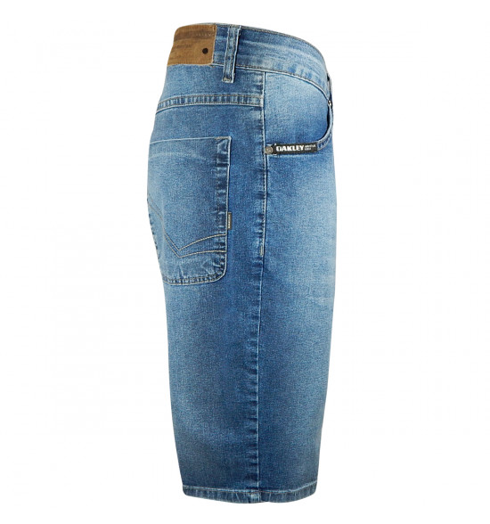 Bermuda Jeans Oakley Dangerous Denim Shorts LIQUIDAÇÃO VERAO - 5
