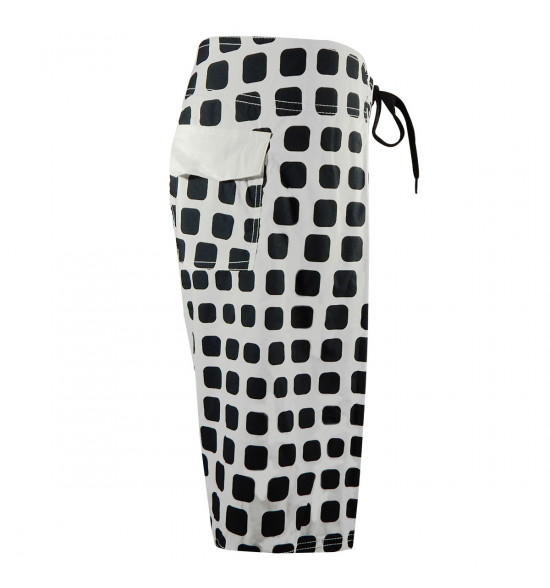 Rx Bermuda Água Alma de Praia Black and White - 3