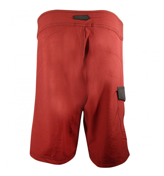 Rx Bermuda Água Alma de Praia Vinho com Elastano - 4