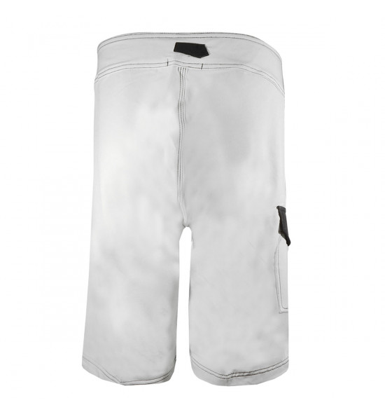 Rx Bermuda Água Alma de Praia Branca com Elastano LIQUIDAÇÃO - 4